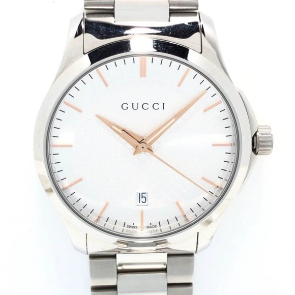Gucci Other - Authenticity guaranteed GUCCI G Timeless Silver Men's Wrist